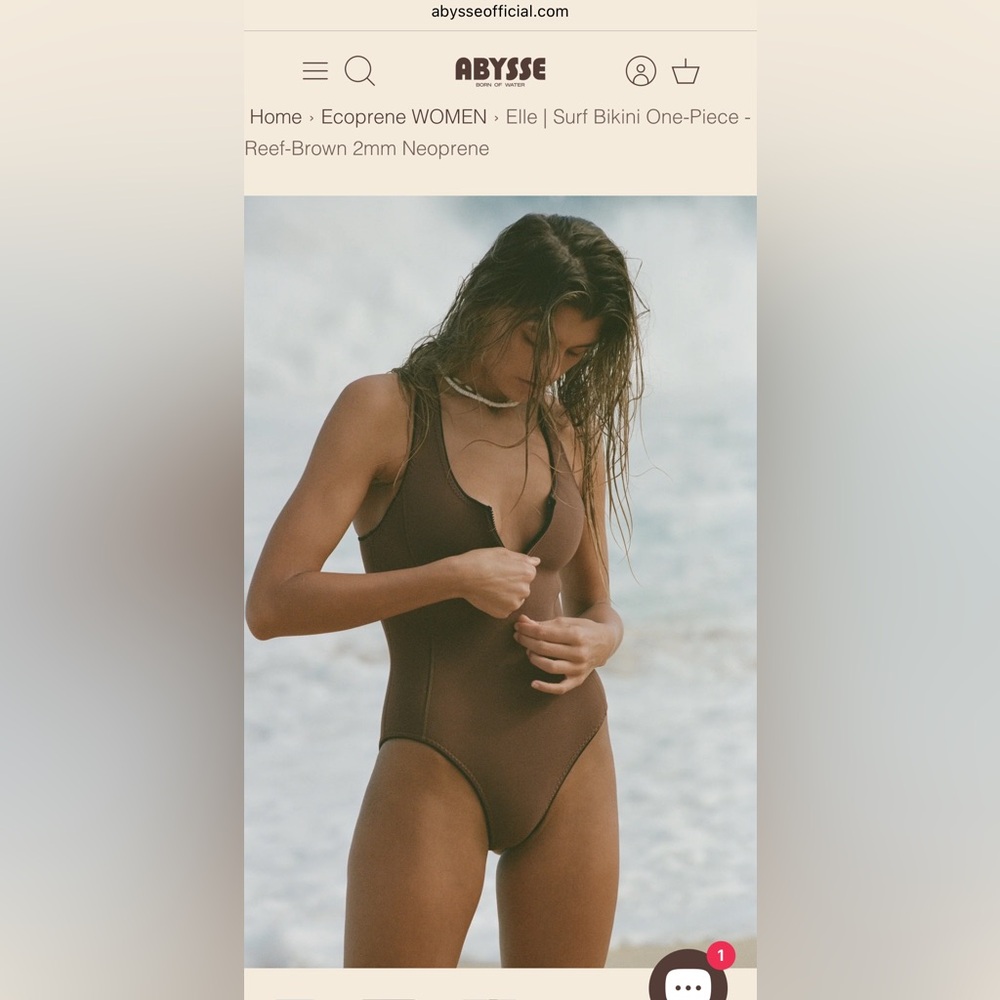 ABYSSE one piece wetsuit